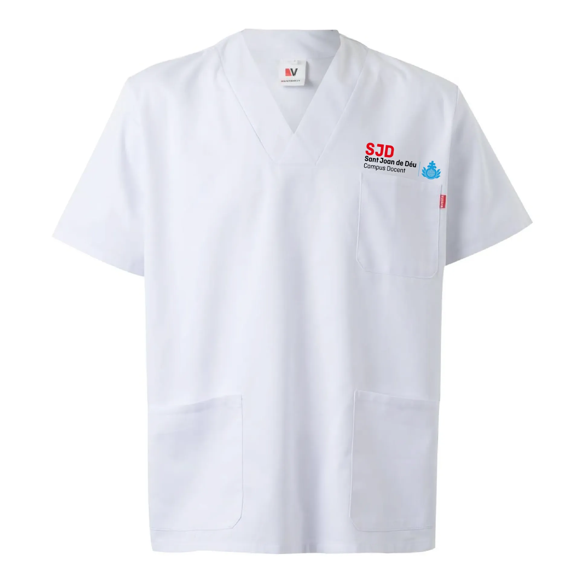 Chaqueta cuello pico SJD sin botones